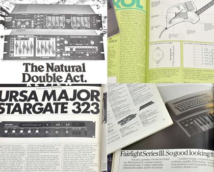 various-Studio Sound mags Jan 83 -  Dec 86